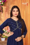 Adah By Deecee Heavy Rayon Plain Designer Kurtis Catalog